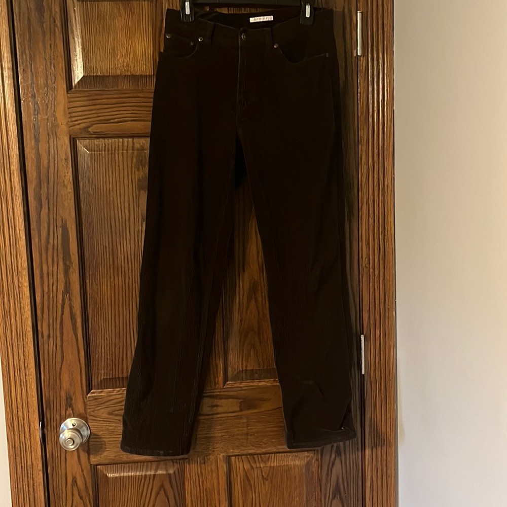 Brown corduroys